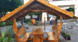 Pavillion Massivholz